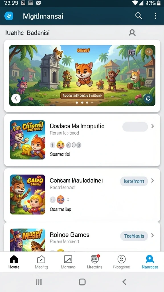 Screenshot menampilkan karakter utama dalam aksi.