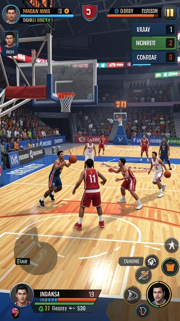 Tangkapan layar menunjukkan mode multiplayer yang seru.