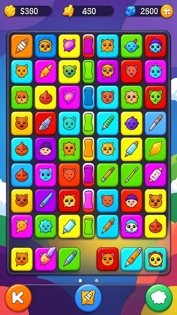 Screenshot ini memperlihatkan mode multiplayer yang seru dengan teman.
