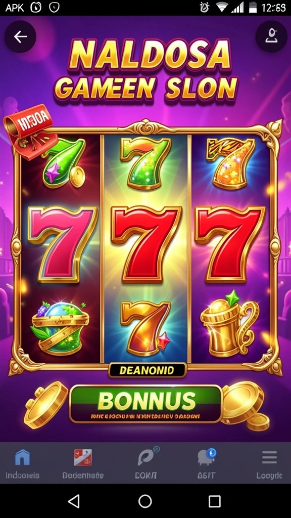 Tampilan awal AWANLUCK yang menarik dan user-friendly.