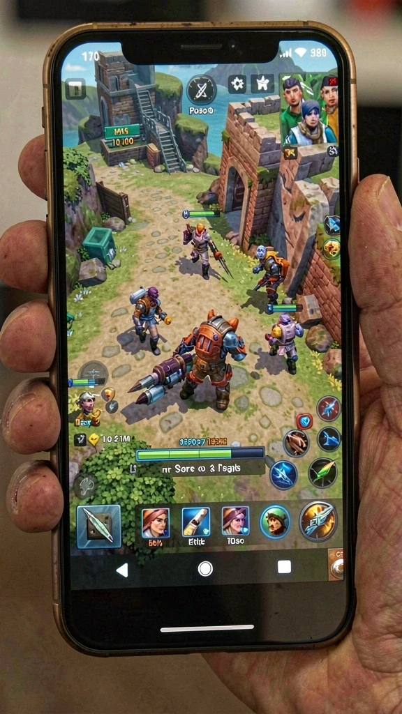 Tampilan utama game BENTO4D yang menarik.