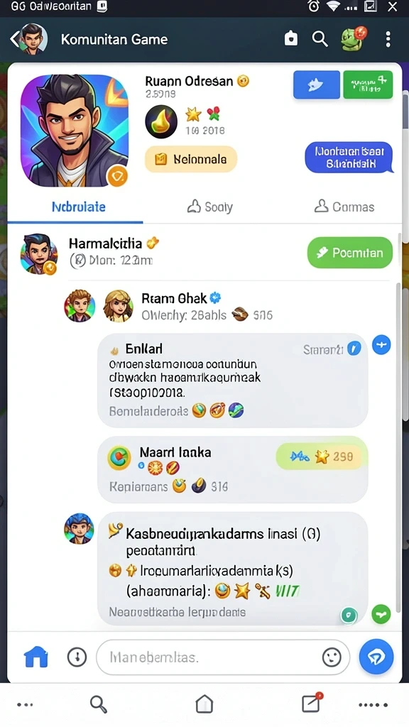 Momen seru saat berkompetisi dengan teman.