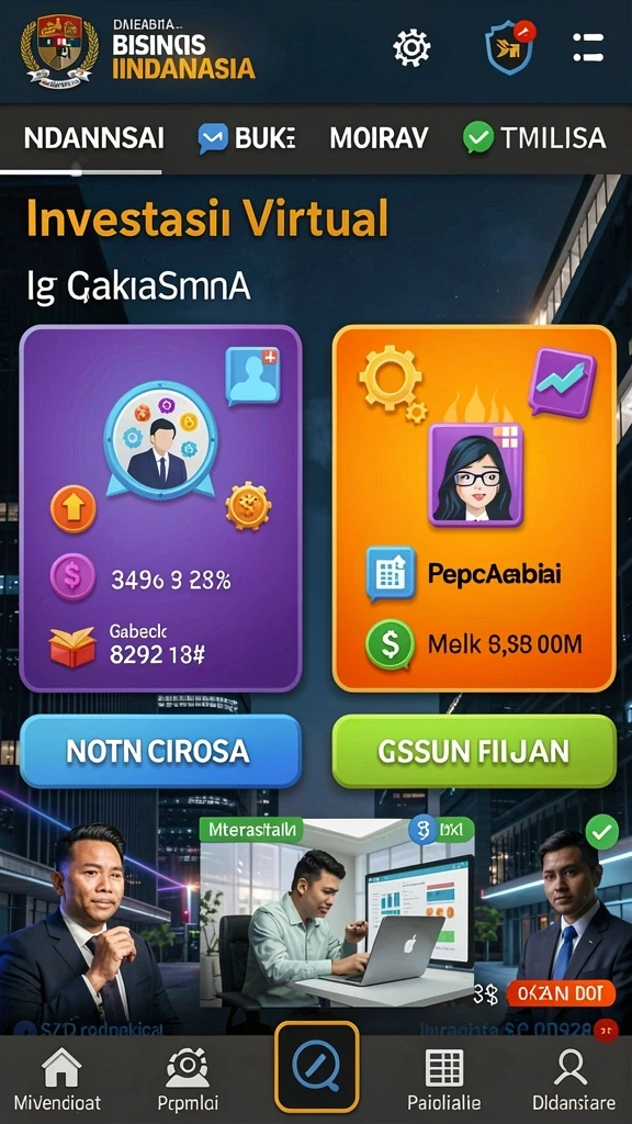 Sistem reward yang adiktif dan menguntungkan.