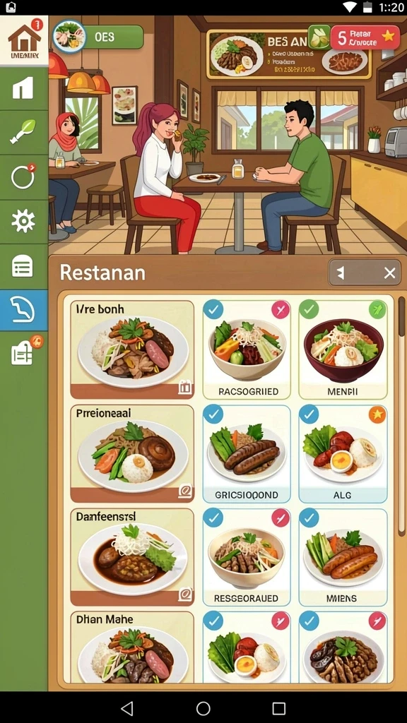 Level baru yang penuh tantangan menarik.