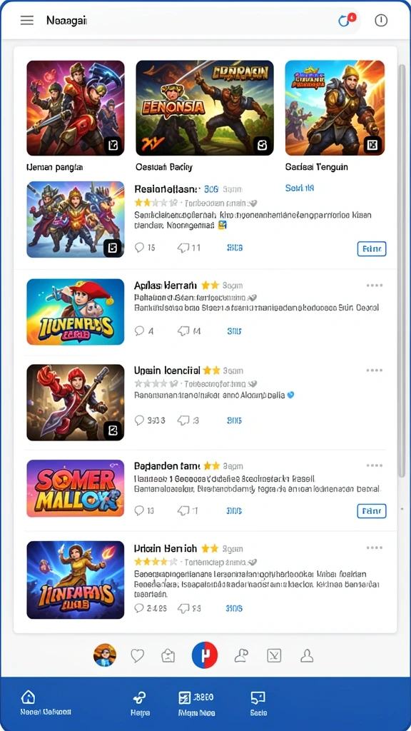 Beragam pilihan tema dan permainan menarik.