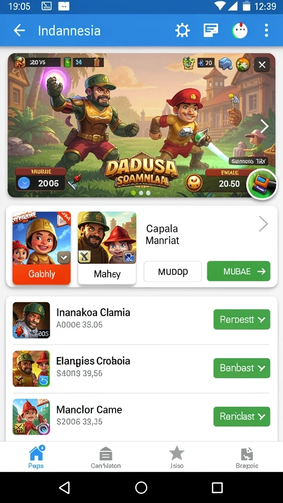 Grafis permainan yang memukau dan berkualitas tinggi.