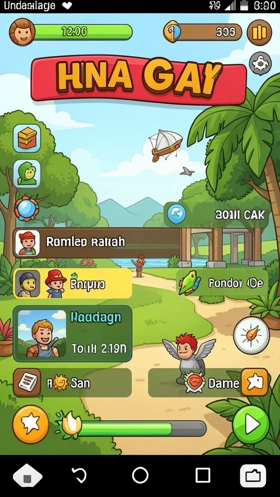 Karakter dengan kostum kustomisasi unik yang menarik perhatian.