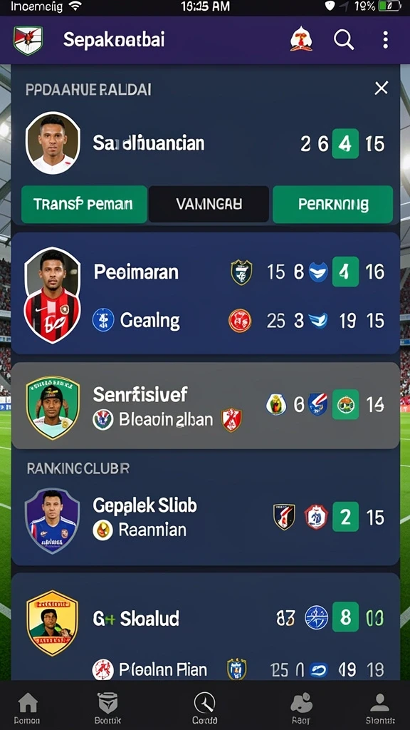 Tampilan antarmuka yang menarik dan user-friendly.