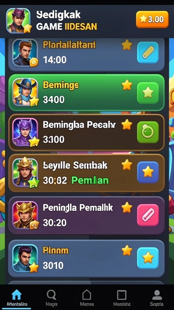 Karakter baru yang siap dimainkan.