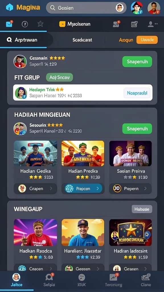 Bonus menarik yang ditawarkan kepada pemain.