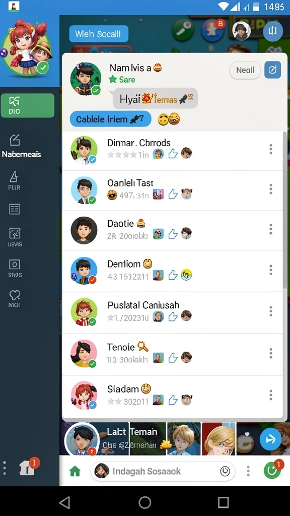 Gameplay yang adiktif dan menantang.