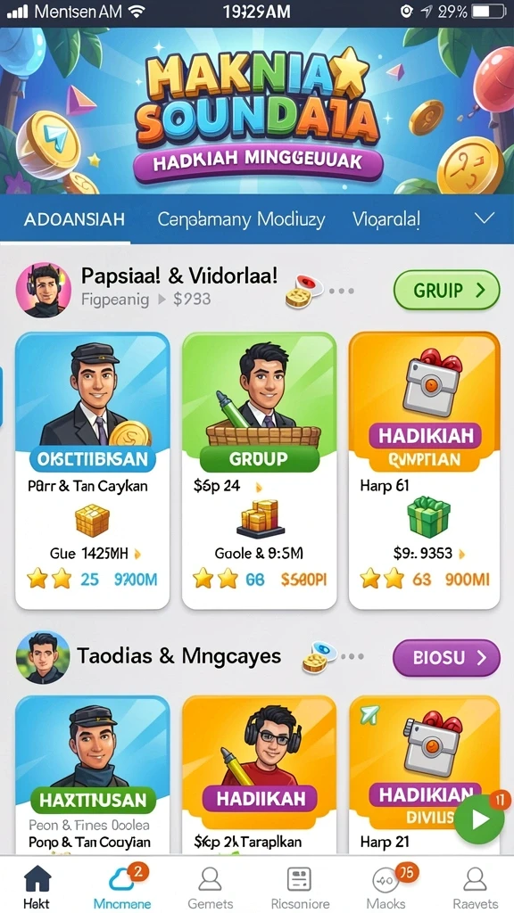 Karakter yang bisa disesuaikan sesuai dengan pilihan pemain.