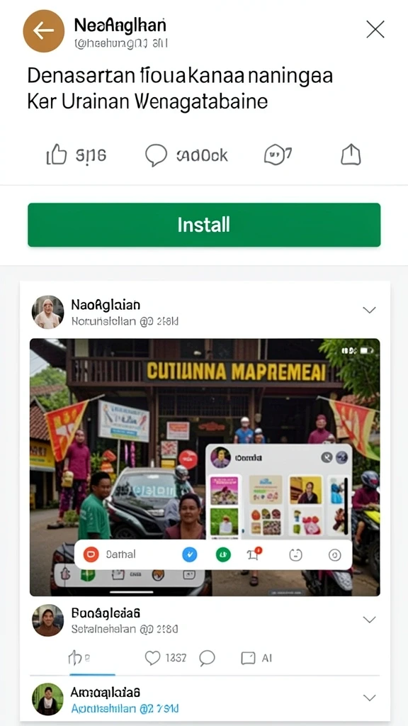 Tampilan level menantang dengan desain yang menarik.