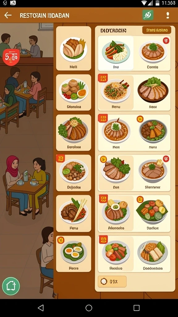 Fitur komunitas yang memungkinkan interaksi antar pemain.
