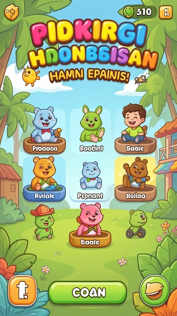 Menampilkan tampilan antarmuka home PROSLOT yang menawan.