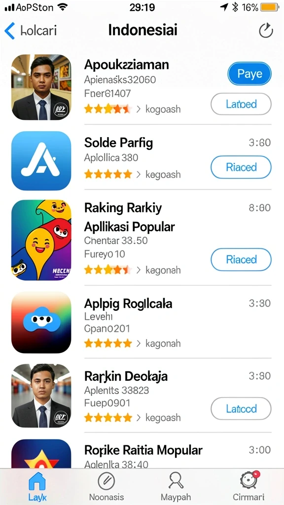 Karakter unik dengan desain menarik.