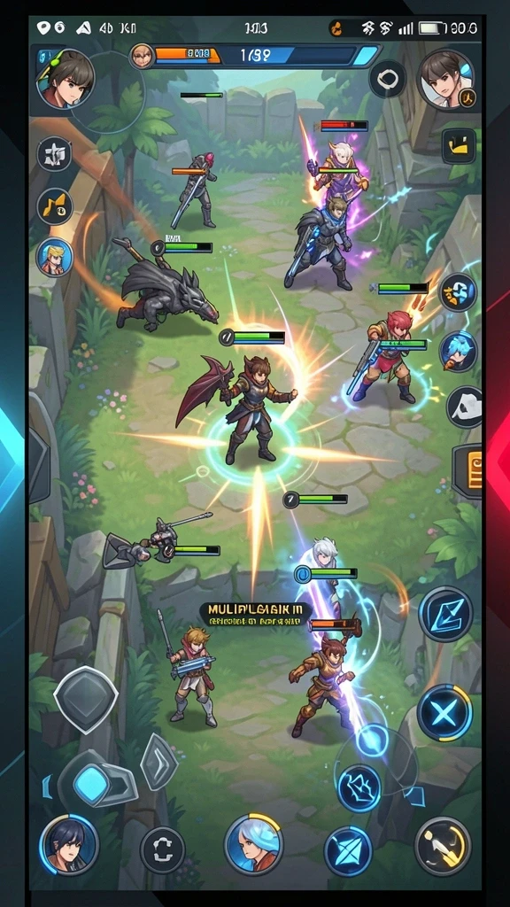 Bergabung dengan teman di mode multiplayer yang seru.