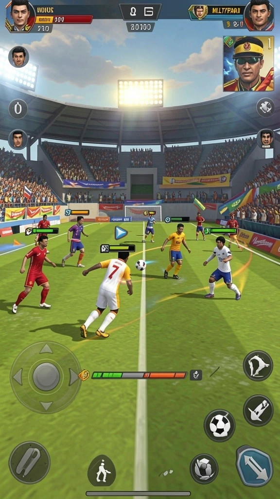 Gameplay yang penuh tantangan dan seru.