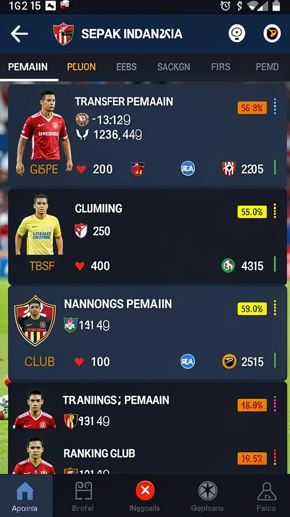 Level yang menantang dan penuh petualangan.