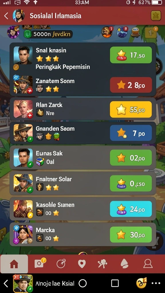 Tampilan antarmuka aplikasi SOBATGAMING yang menawan.