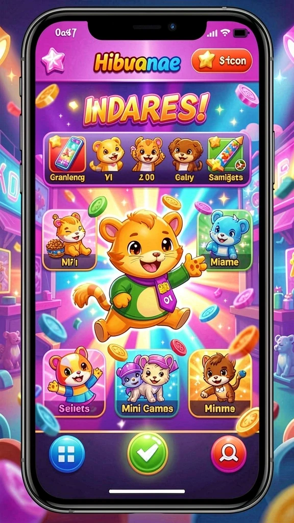 Beragam pilihan tema permainan slot yang seru.