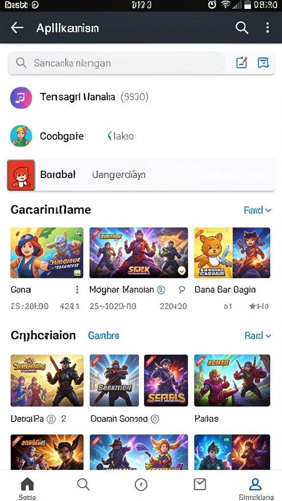 Tampilan antarmuka yang mudah digunakan dan menarik.
